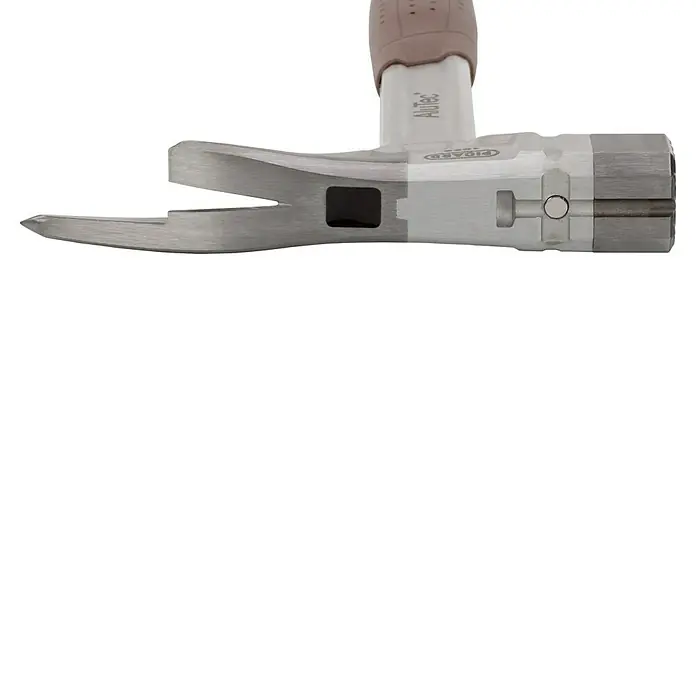 Picard Latthammer AluTec® - Gewicht Kopf: 750 g, Aluminium - Nahaufnahme eines PICARD-Hammers mit AILTEC-Griff, robust und präzise für Handwerker und Heimwerker. Perfekt für jede Werkzeugsammlung.