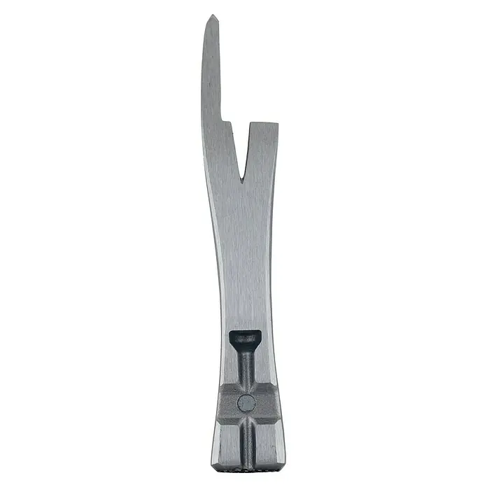 Picard Latthammer - Gewicht Kopf: 800 g, Material Griff: Leder - Bild einer silbernen Brechstange, ein robustes Werkzeug zum Hebeln und Aufbrechen. Ideal für Bauarbeiten.