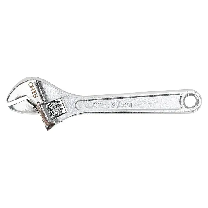Fulmo Bolsa para herramientas - An x Pr x Al: 15 x 32 x 21 cm, Poliéster, 25 pzs. - Llave inglesa ajustable Fulmo de 8 pulgadas (150 mm), ideal para diversas reparaciones y tareas de montaje.
