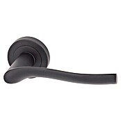 GDK Juego de manillas A01-30 (Negro, Apto para: Puertas de madera) | BAUHAUS