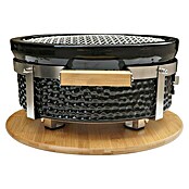 Kingstone Holzkohlegrill Kamado Tischgrill (Durchmesser Grillfläche: 29,5 cm, Schwarz) | BAUHAUS