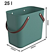 Rotho Albula Tasche Multibag Classic (25 l, Mistletoe Grün, Kunststoff) | BAUHAUS