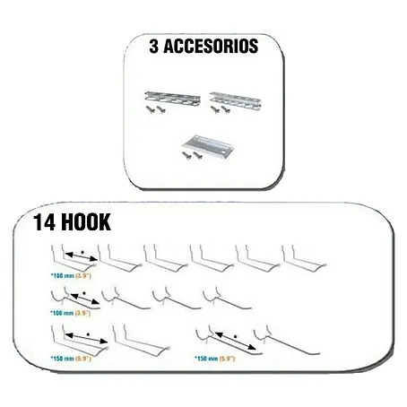 Simonrack Simonwork Kit de accesorios