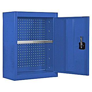 Simonrack Simonwork Armario para herramientas Cabinet Tools Shelf (L x An x Al: 27,5 x 50 x 65 cm, Azul, 1 estante, Completamente montado)