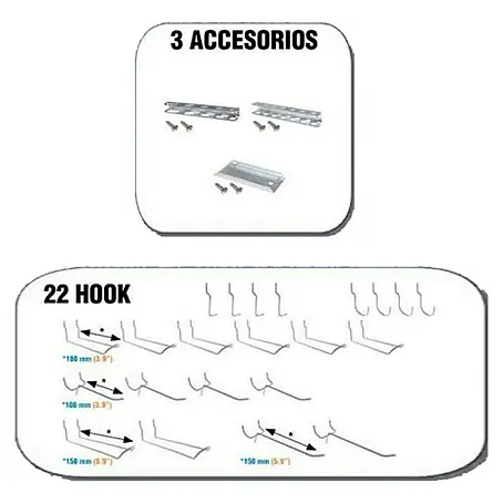 Simonrack Simonwork Kit de accesorios
