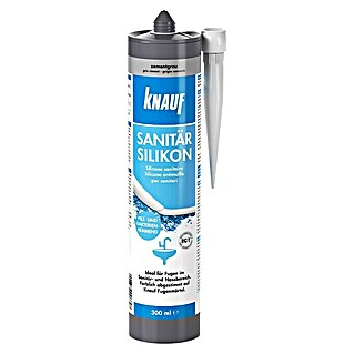 Knauf Sanitär-Silikon (Zementgrau, 300 ml)