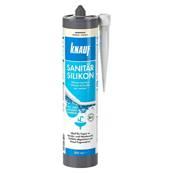 Knauf Sanitär-Silikon (Anemone, 300 ml)