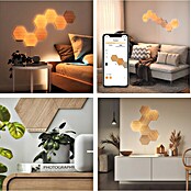 Nanoleaf Starterkit Elements Hexagons 7 Panels (7 Stk., 42 W, Holzoptik, Mehrfarbig, Hexagons) | BAUHAUS