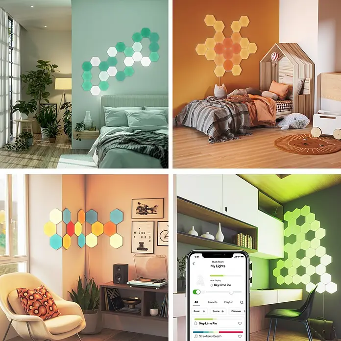 Nanoleaf Starterkit Shapes Hexagon 9 Panels