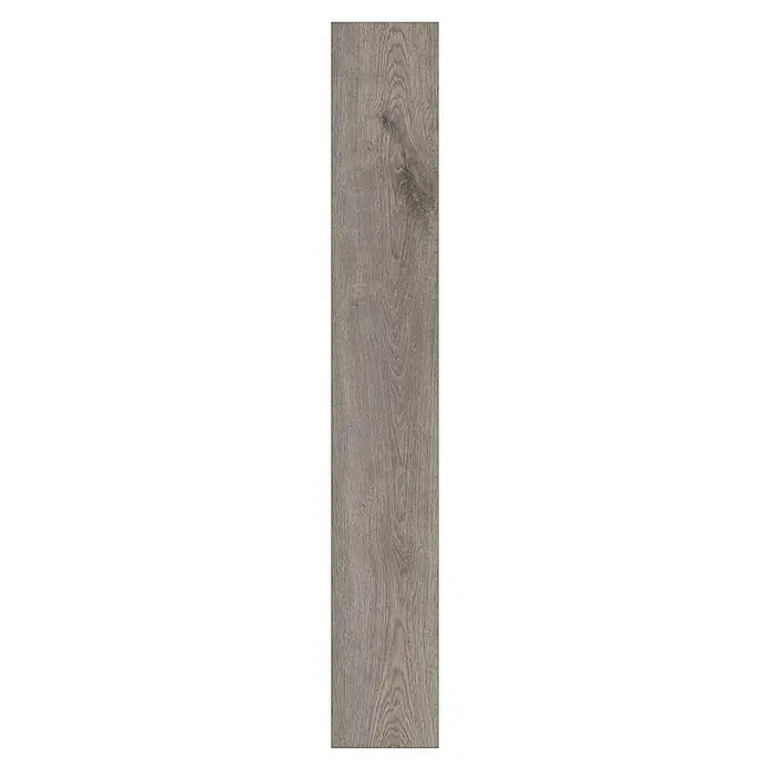 Krono Original Laminatmuster Organic Classic Tornado Oak - 297 x 195 x 8 mm, Landhausdiele - Nahaufnahme eines braunen Holzpaneels mit markanter Maserung, ideal für Bodenbeläge oder Wandverkleidungen.