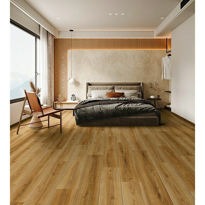 Krono Original Laminat Organic Veneer Parquet Oak Schönbrunn (1.383 x 244 x 8,5 mm, Landhausdiele, Oak Schönbrunn) | BAUHAUS