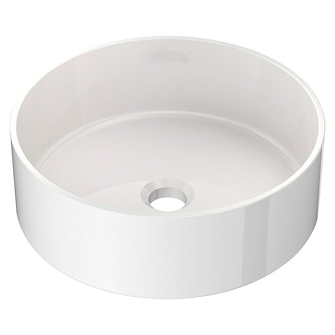 Lavabo redondo Noor (Blanco)