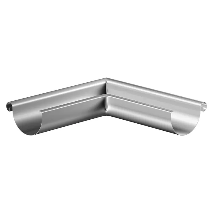 Sarei RinnenwinkelNennweite: 100 mm, Außenecke, Aluminium, Silber