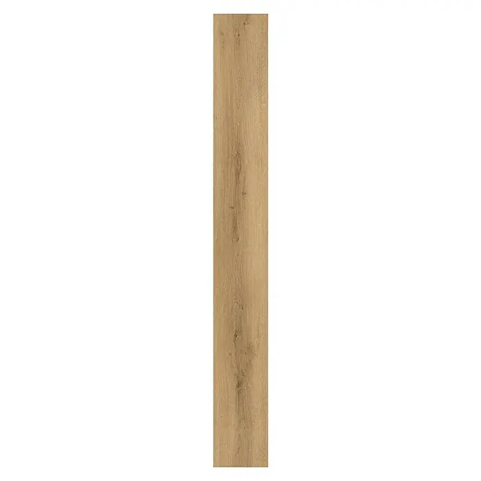 Vinylboden Rigid - Stratos, Landhausdiele, 1.830 x 229 x 6 mm - Ein Musterstück aus hellem, natürlich gemasertem Holz, ideal für die Gestaltung von Böden und Möbeln mit rustikalem Charme.