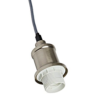 Searchlight Snoerpendel (Pendellengte: 100 cm, Zilver)