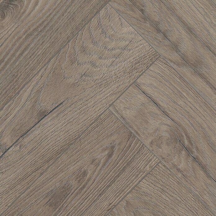 Krono Original Laminatmuster Herringbone Rutherford Oak (297 x 126 x 8 mm, Landhausdiele, Rutherford Oak) | BAUHAUS