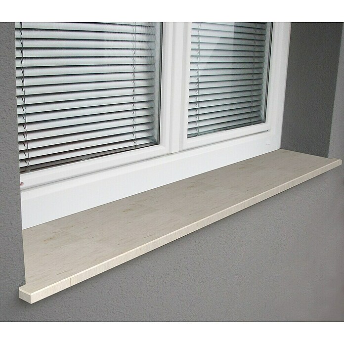 Okenska polica Jura  (126 x 25 x 2 cm, Naravni kamen) | 4421 - Fensterbänke Marmor | EAFN - Fensterbänke | EAF - Fliesen | EA - Fliesen | E - Fliesen | BAUHAUS