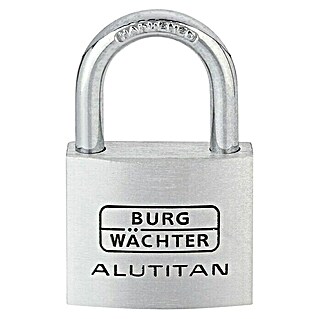 Burg-Wächter Hangslot Alutitan 770-40 (b x h: 40 x 65 mm, Beugeldikte: 6,5 mm, 1 st.)