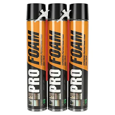 Soudal  Espuma de PU ProFoam Pack 3 unidades