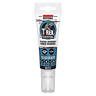 Soudal Pegamento adhesivo T-Rex Cristal (125 ml, Transparente)