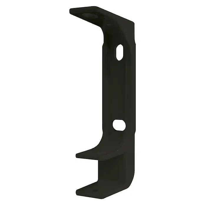 SmartSun Soporte de pared y techo para toldos - 24 x 10 x 6 cm, Antracita - Soporte de herramientas negro con orificios para tornillos para fijar. Ideal para guardar tus herramientas y equipos de forma segura.