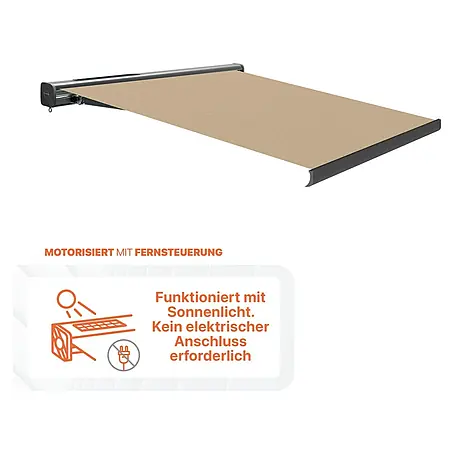 SmartSun  Vollkassettenmarkise Fiji Solar Motion