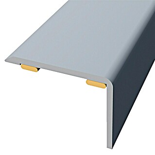 Baglinox Perfil angular ADH Plata (L x An x Al: 135 cm x 20 mm x 25 mm, Aluminio, Gris)