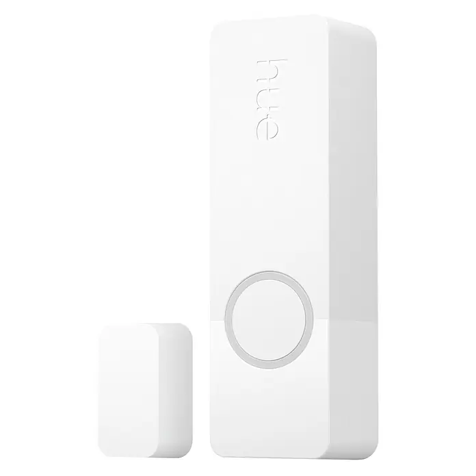 Philips Hue Sensor de ventana y puerta - Blanco, ZigBee, 1 unidad - Un interruptor de atenuación Philips Hue blanco y un botón más pequeño para el control inteligente de la iluminación.