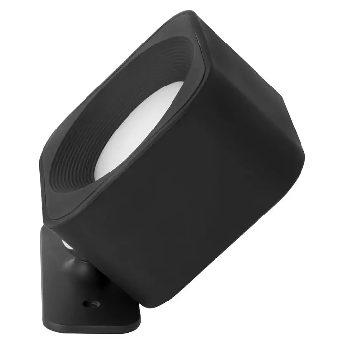 Lavida Akku-Wandleuchte Mirano - L x B x H: 9,25 x 7,65 x 4,5 cm, 2 W, Schwarz, Mehrfarbig, Eckig - Schwarze LED-Außenwandleuchte für den Gartenbereich. Die Lampe ist schwenkbar und sorgt für eine optimale Beleuchtung des Aussenbereichs.