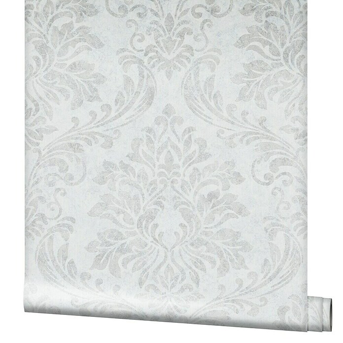 Marburg GZSZ Vliestapete (Grau, Ornament, 10,05 x 0,53 m)