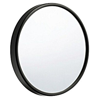 Smedbo Outline Cosmeticaspiegel Lite (Diameter: 9 cm, Rond, Zwart, Vergroting 2: 1.200 %)