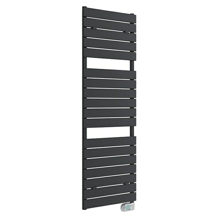 Sanotechnik Elektro-Badheizkörper PIsa (B x H: 50 x 151 cm, 750 W, Schwarz matt) | BAUHAUS