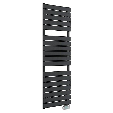 Sanotechnik Elektro-Badheizkörper PIsa (B x H: 50 x 151 cm, 750 W, Schwarz matt)
