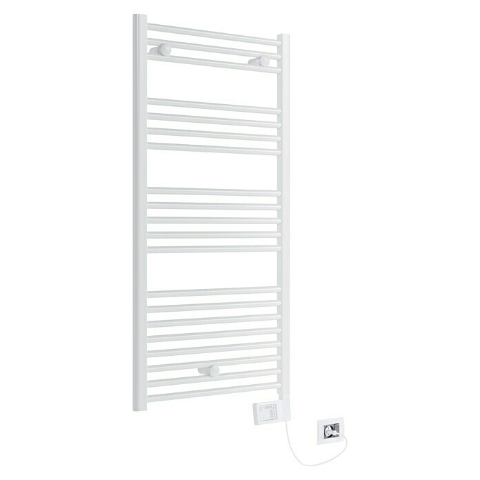 Sanotechnik Elektro-Badheizkörper Bozen (B x H: 60 mm x 120 cm, Weiß, 600 W) | BAUHAUS