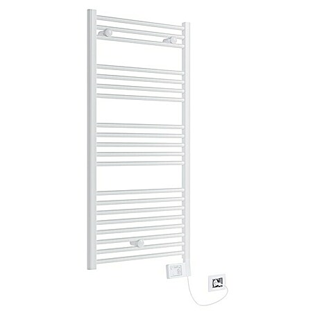 Sanotechnik Elektro-Badheizkörper Bozen (B x H: 60 mm x 120 cm, Weiß, 600 W)