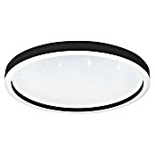Eglo Smart-LED-Deckenleuchte rund Montemorelos-Z (Ø x H: 57 x 7 cm, 34,5 W, RGBW, Schwarz) | BAUHAUS