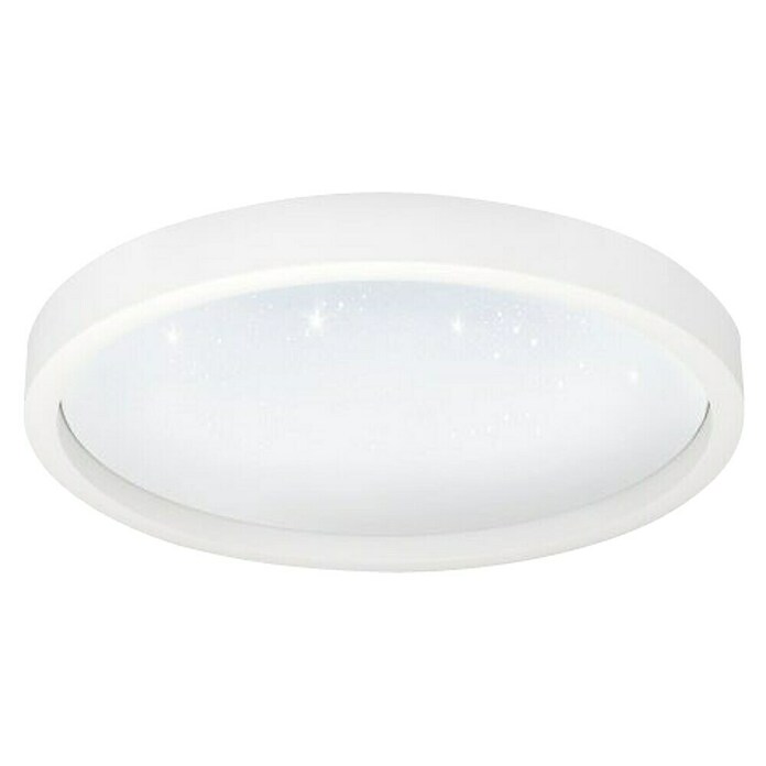 Eglo Smart-LED-Deckenleuchte rund Montemorelos-Z (Ø x H: 42 x 5 cm, 17,8 W, RGBW, Weiß) | BAUHAUS