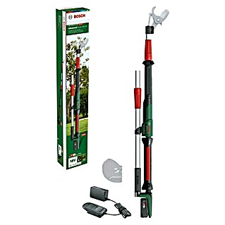 Bosch Power for All 18V Akku-Gartenschere AdvancedPrune 18V-45 mit Verlängerungsstange (18 V, Li-Ionen, 1 Akku, Max. Aststärke: 45 mm)