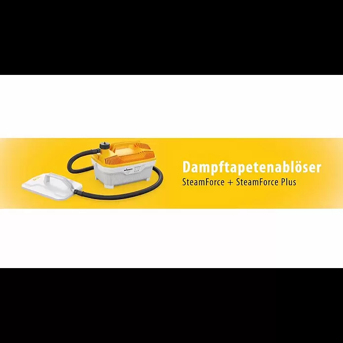 Wagner Dampf-Tapetenablöser Steam Force2.000 W, Behältervolumen: 4 l - Dampftapetenablöser SteamForce von WAGNER - Produktanleitung