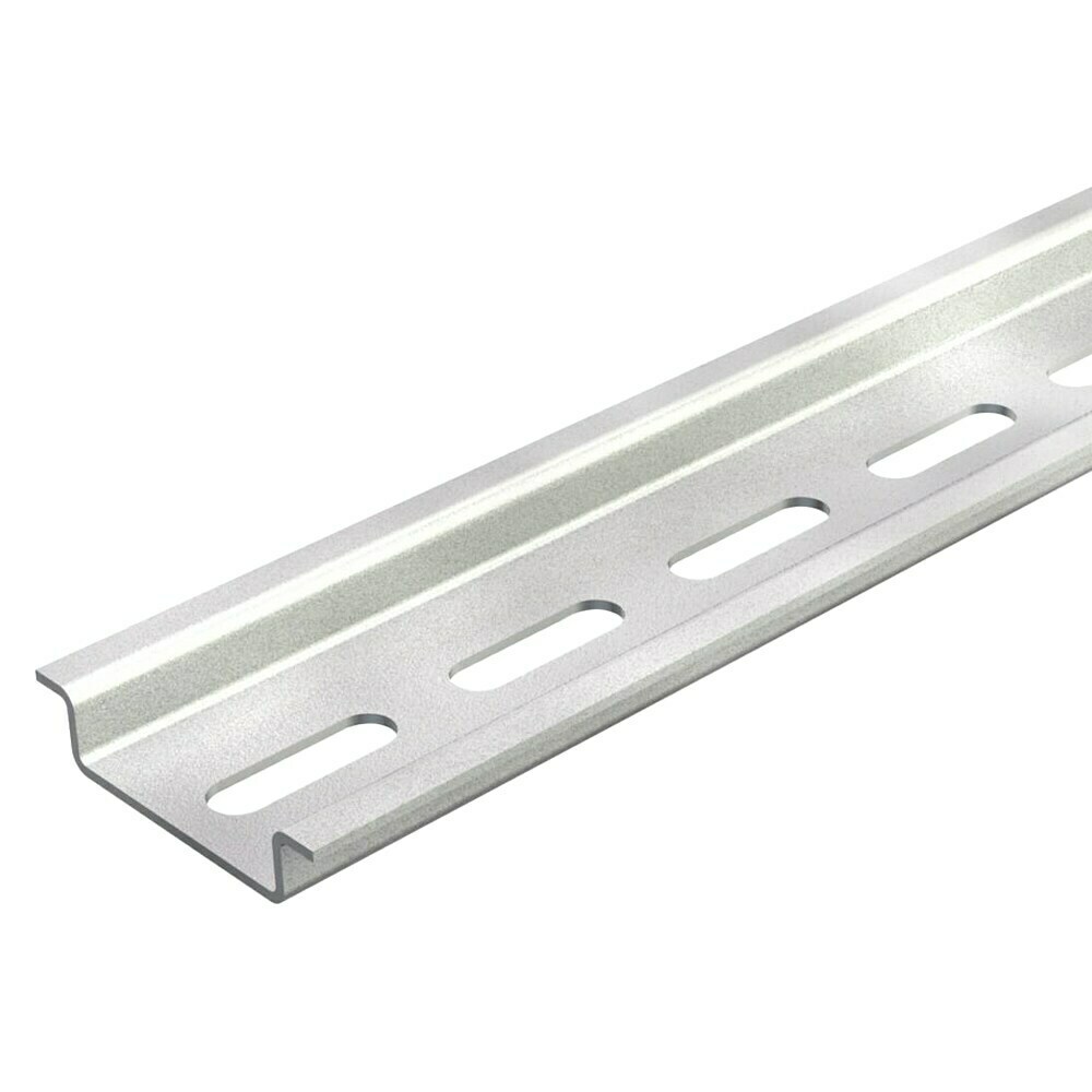 FIBOX 9820014 DIN-Schiene Stahl – 15 Mm Breite, 165 Mm Länge, Zinkbeschichtet, Für Gehäuse ALN081806