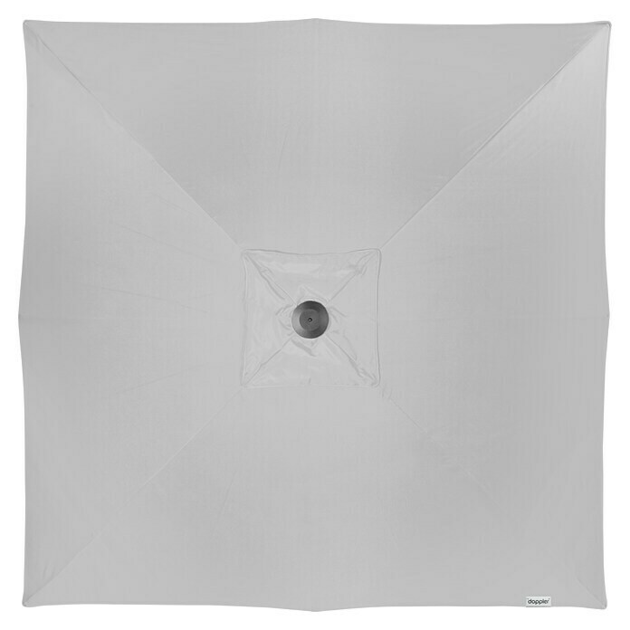 Doppler Alu Expert Marktschirm (Hellgrau, Bespannungsmaß (L x B): 300 x 300 cm) | BAUHAUS