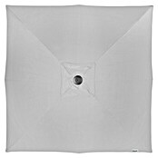 Doppler Alu Expert Marktschirm (Hellgrau, Bespannungsmaß (L x B): 300 x 300 cm) | BAUHAUS