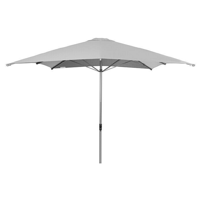 Doppler Alu Expert Marktschirm (Hellgrau, Bespannungsmaß (L x B): 300 x 300 cm) | BAUHAUS