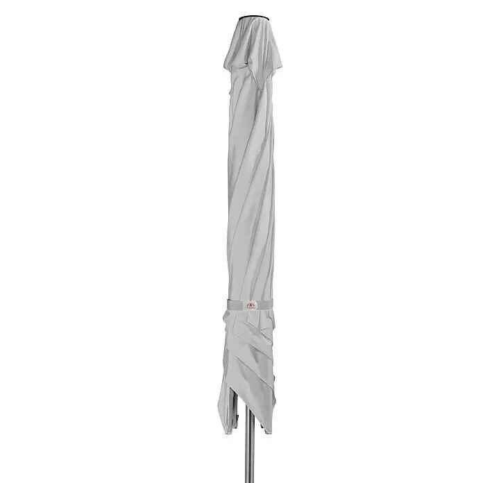 Doppler Alu Expert MarktschirmHellgrau, Bespannungsmaß (L x B): 300 x 300 cm