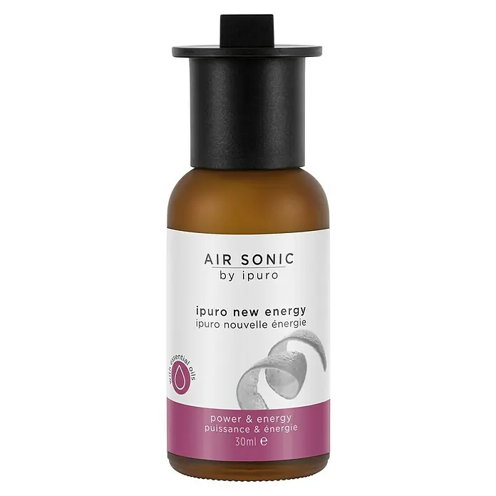 Ipuro Air Sonic Duftöl - New Energy, 30 ml - Das AIR SONIC by ipuro "ipuro new energy" Duftöl in einer 30ml-Flasche, präsentiert eine Mischung aus ätherischen Ölen für mehr Energie und Wohlbefinden.