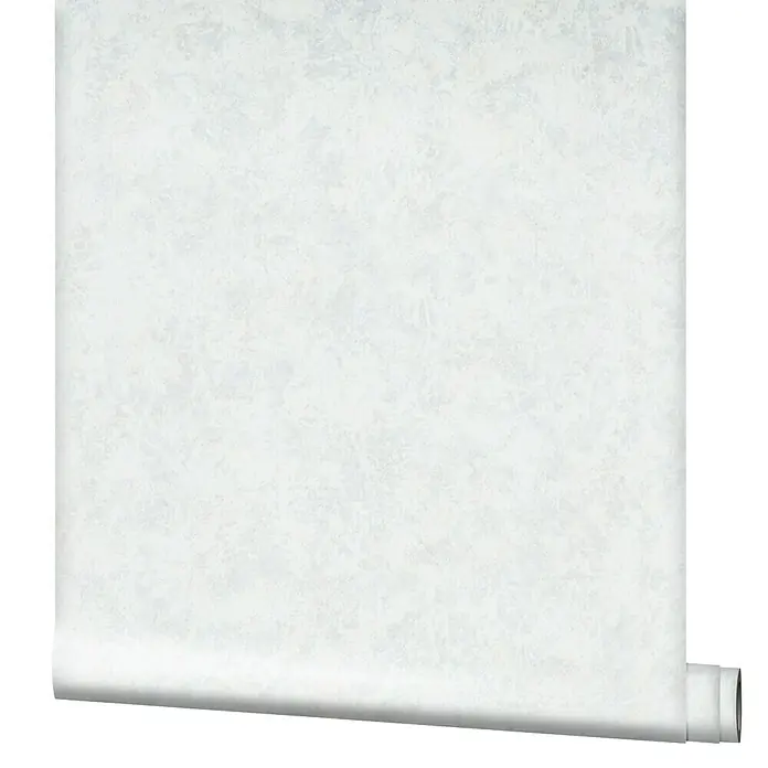Marburg GZSZ Vliestapete - Shadow-Weiß, Uni, 10,05 x 0,53 m - Eine Rolle Tapete mit einem zarten, hellen Texturmuster, ideal für eine subtile Wandgestaltung.