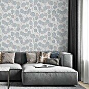 Marburg GZSZ Vinyltapete Blätterranke (Weiß/Graublau, Floral, 10,05 x 0,53 m) | BAUHAUS