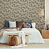 Marburg GZSZ Vinyltapete Blätterranke (Beige/Braun, Floral, 10,05 x 0,53 m) | BAUHAUS