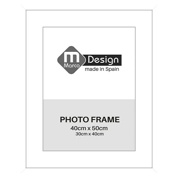marco de fotos mdf 40x50 cm