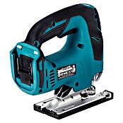 Makita Sierra de calar de batería (18 V, Iones de litio, Sin batería, Número de carreras marcha en vacío: 800 - 3.500 r.p.m.)